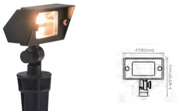 Bronze G4 Flood Light