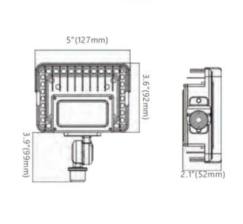 Integrated Floodlight Fixture I