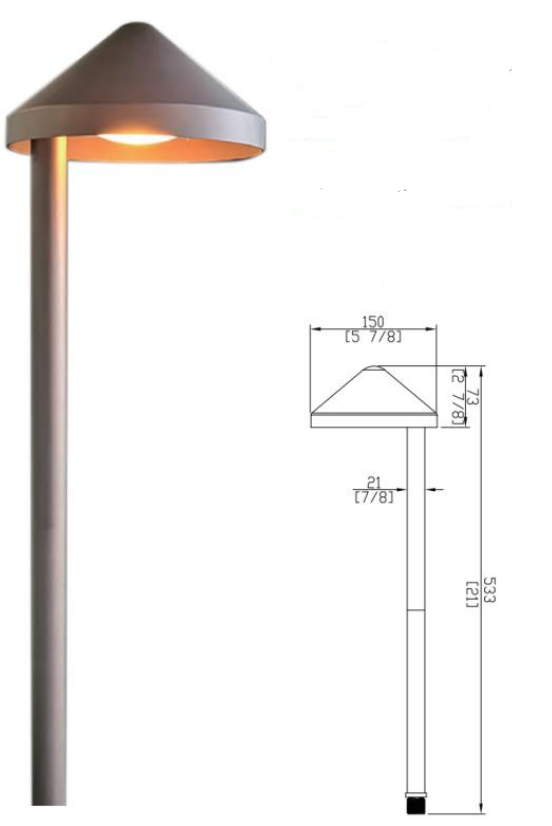 1-3W Integrated Path Light Fixture