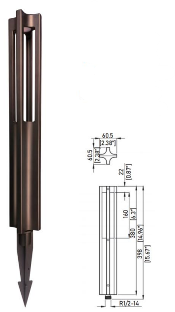 3W Integrated Path Light Fixture