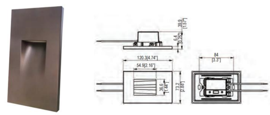 3.5W Integrated Light Fixture