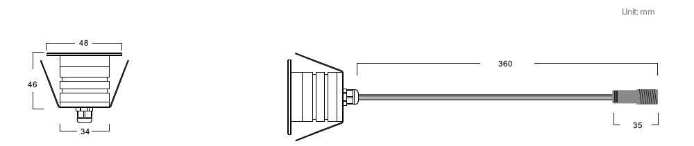 LED Custom Integrated Core Drill Light